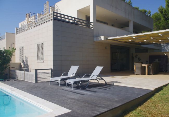 Ferienhaus in Platja de Muro - M4R 09. Parc Natural 2 Pool house Playa de Muro